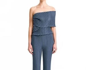 NEW DAPHNE VALENTE delos top in slate